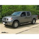 2018 Nissan Frontier Westin R5 Nerf Bars - 5 Wide - Polished Stainless  Steel