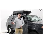 Play video A Closer Look at the Yakima CBX LG Rooftop Cargo Box on a 2024 Toyota 4Runner