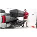Yakima EXO Swing Away Storage System with Enclosed Cargo Carrier and Cargo Carrier Installation - 20