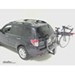 Yakima FlipSide 4 Hitch Bike Rack Review - 2011 Subaru Forester