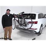 Yakima FullBack Adjustable Trunk Bike Rack Review - 2020 Audi Q7