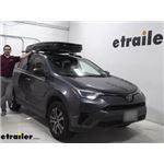 Play video Set up: Yakima GrandTour Lo Rooftop Cargo Box on a 2017 Toyota RAV4