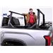 Yakima OverHaul HD Adjustable Truck Bed Ladder Rack Installation - 2022 Toyota Tundra Y01151