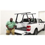 Installing the Yakima OverHaul HD Adjustable Truck Bed Ladder Rack  on a 2025 Ford Maverick