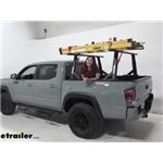 Yakima OverHaul HD Adjustable Truck Bed Ladder Rack Installation - 2021 Toyota Tacoma Y01151-5868
