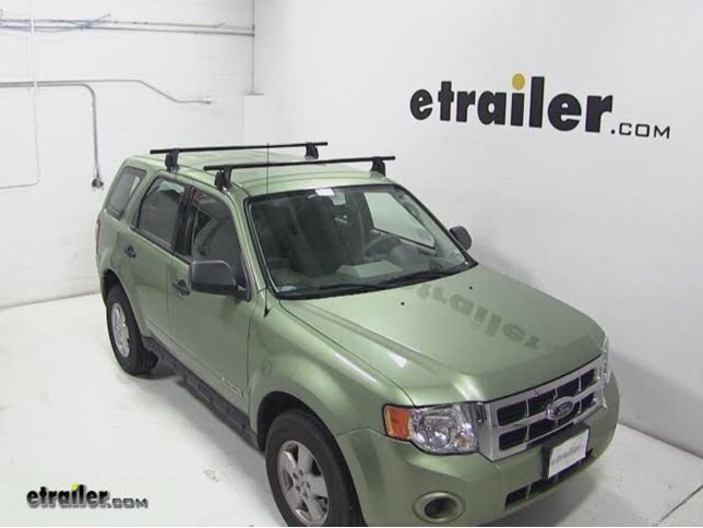 2008 Ford Escape Yakima RoundBar Crossbars Steel Black 58 Long Qty 2