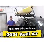 Yakima ShowDown Kayak or SUP Carrier and Lift Assist Review - 2021 Audi Q7