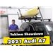 Yakima ShowDown Kayak or SUP Carrier and Lift Assist Review - 2021 Audi Q7