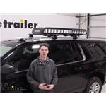 Play video How to Install: Yakima SkinnyWarrior Roof Rack Cargo Basket on your 2023 Chevrolet Suburban