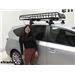 Yakima SkinnyWarrior Roof Rack Cargo Basket Review - 2014 Toyota Prius v