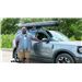 How does the Yakima TopWater Rooftop Fishing Rod Carrier fit on a 2022 Ford Bronco Sport?