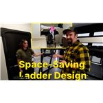 Safe and Space Saving: Lippert Unveils Their RV Bunk Ladder