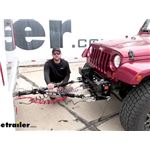 Blue Ox Alpha 2 Tow Bar Installation - 2013 Jeep Wrangler Unlimited