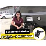 BulletProof Hitches 3 Inch Hitch 2-Ball Mount Review