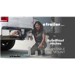 BulletProof Aluminum Hitch with Stainless Steel Dual Balls Feature Breakdown