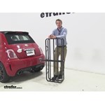 Play video Fit Check: 17x46 Curt Cargo Carrier for 1-1/4" and 2" Hitches on a 2013 Fiat 500