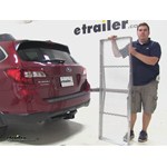 Curt 19x60 Hitch Cargo Carrier Review - 2015 Subaru Outback Wagon