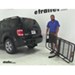 Curt 24x60 Hitch Cargo Carrier Review - 2008 Ford Escape