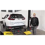 Play video A Closer Look at the Curt 60x24 Hitch Cargo Carrier on a 2021 Honda CR-V