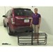 Curt 17x46 Hitch Cargo Carrier Review - 2005 Chevrolet Equinox