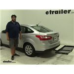 Curt  Hitch Cargo Carrier Review - 2012 Ford Focus