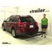Curt  Hitch Cargo Carrier Review - 2013 Subaru Outback Wagon