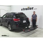 Play video Fit Verified: 20x59 Curt Cargo Carrier for 2" Hitches on a 2014 Subaru Outback Wagon