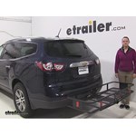 Play video Does the 20 x 59 Curt Cargo Carrier for 2" Hitches Suit Your 2015 Chevrolet Traverse