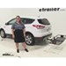 Curt  Hitch Cargo Carrier Review - 2016 Ford Escape C18151