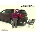 Play video Fit Test: 24x60 Curt Cargo Carrier for 2" Hitches on a 2016 Honda Pilot