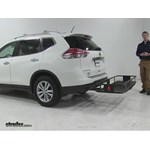 Play video Fit Check: Testing 20 x 59 Curt Cargo Carrier for 2" Hitches on a 2016 Nissan Rogue