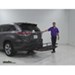 Curt  Hitch Cargo Carrier Review - 2016 Toyota Highlander C18150