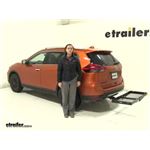 Play video Fit Verified: 19x47 Curt Cargo Carrier for 1-1/4" and 2" Hitches on a 2017 Nissan Rogue
