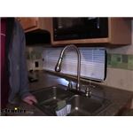 Empire Faucets RV Kitchen Faucet with Pull-Down Spout Installation