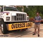 Erickson Oversize Load/Wide Load Banner Review