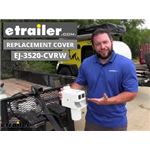 etrailer A-Frame Jacks Replacement Cover Installation