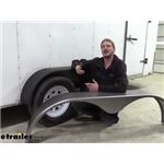 etrailer Tandem Axle Trailer Fenders Review and Installation