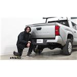 Play video A Closer Look at the etrailer Ball Mount with Pre-Torqued 2" Ball and 6" Drop on a 2024 Toyota Tacom