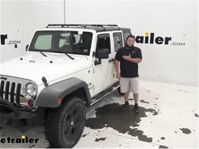 2017 Jeep Wrangler Roof Rack - Exposed Racks