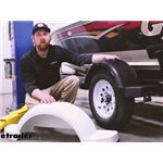 Fulton Single Axle Trailer Fender with Top and Side Steps Review