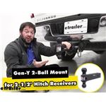 Gen-Y 2-Ball Mount Review 325-GH-064