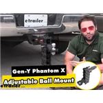Gen-Y Phantom X Stacked Receiver Adjustable Ball Mount Review