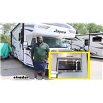 How Does the High Pointe Over the Range RV Microwave Fit in a 2024 Jayco Greyhawk Motorhome?