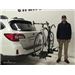 Hollywood Racks Hitch Bike Racks Review - 2017 Subaru Outback Wagon HR1450Z