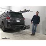 Hollywood Racks Hitch Cargo Carrier Review - 2012 Toyota 4Runner