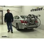 Hollywood Racks Over-the-Top Trunk Bike Racks Review - 2017 Nissan Altima