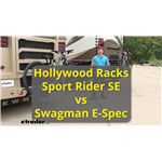 Swagman E-Spec VS Hollywood Racks Sport Rider SE Bike Racks Comparison