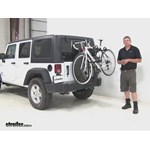 Hollywood Racks SR2 Spare Tire Bike Racks Review - 2016 Jeep Wrangler Unlimited