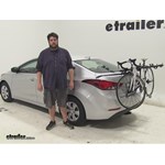 Play video Hollywood Racks  Trunk Bike Racks Review - 2016 Hyundai Elantra