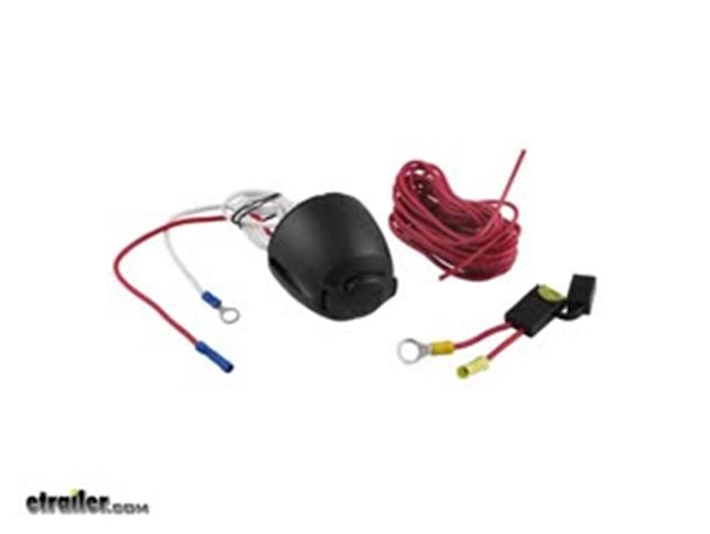 Hopkins 12-Volt Power Socket with Power Wire and Fuse Assembly Hopkins ...